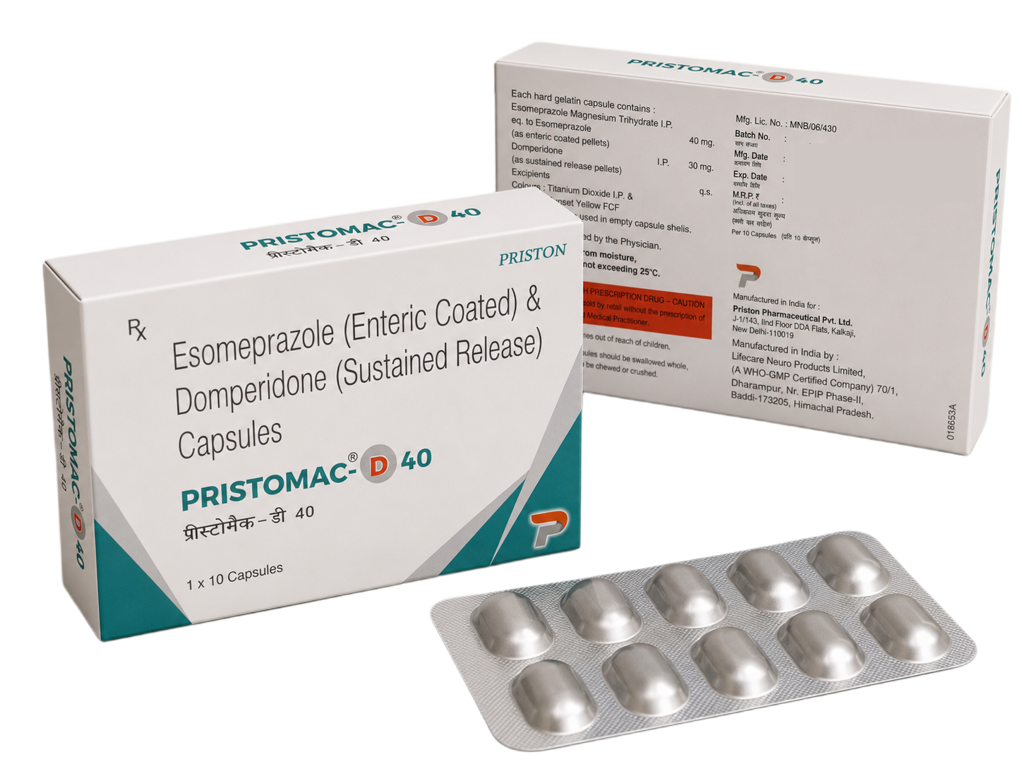 PRISTOMAC D 40 CAP